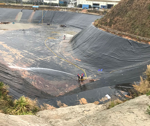 长岛废水池清理